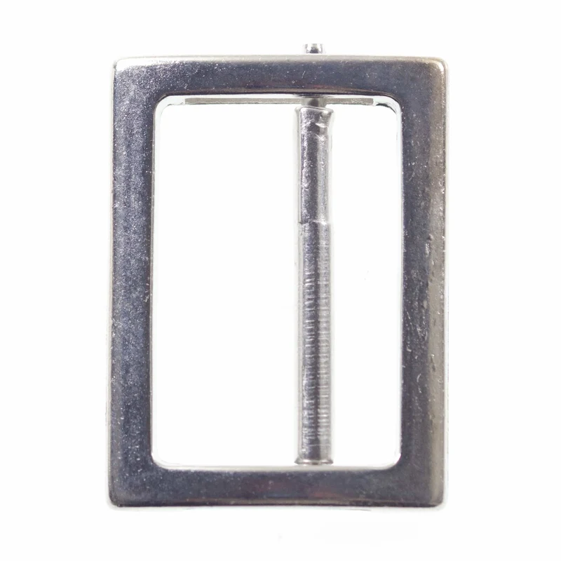 Gurtschieber Schiebeschnalle Silber glänzend 30 mm – Metallschnalle SM-39