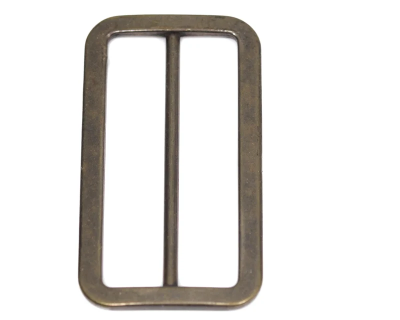 Gurtschieber Schiebeschnalle Messing 78 mm – Metallschnalle SM-154