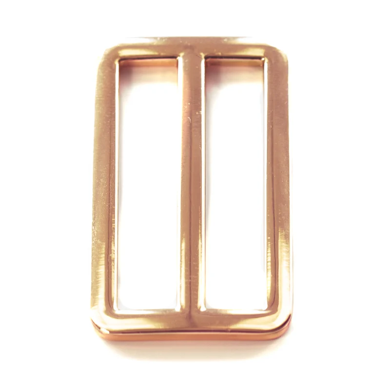 Gurtschieber Schiebeschnalle Rot-Gold 30 mm | 38 mm – Metallschnalle SM-151