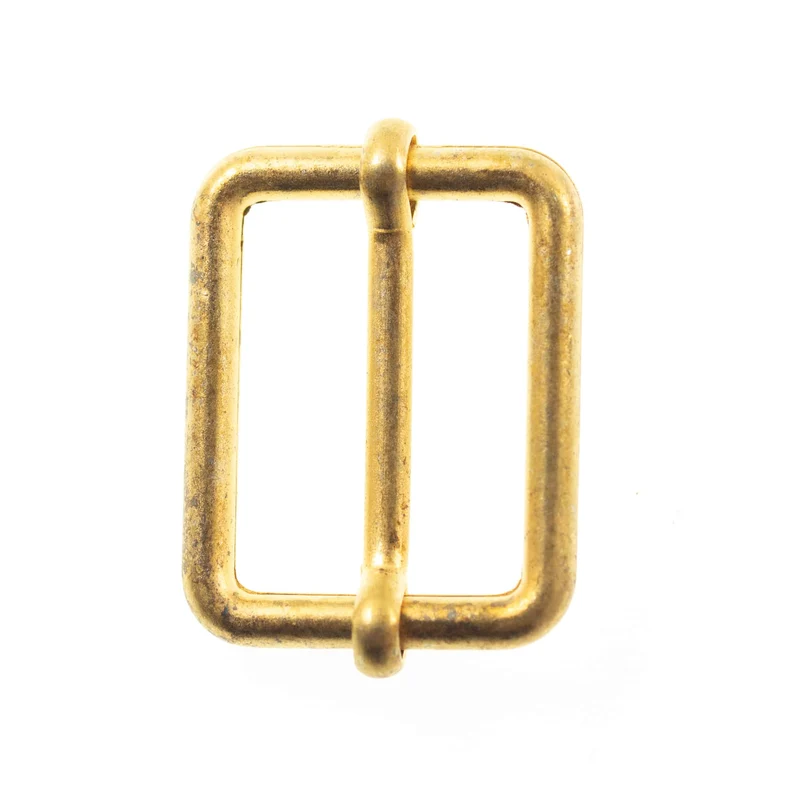 Gurtschieber Schiebeschnalle Gold-Matt 20 mm – Metallschnalle SM-140