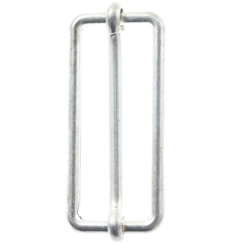 Gurtschieber Schiebeschnalle Silber 40 mm – Metallschnalle SM-140
