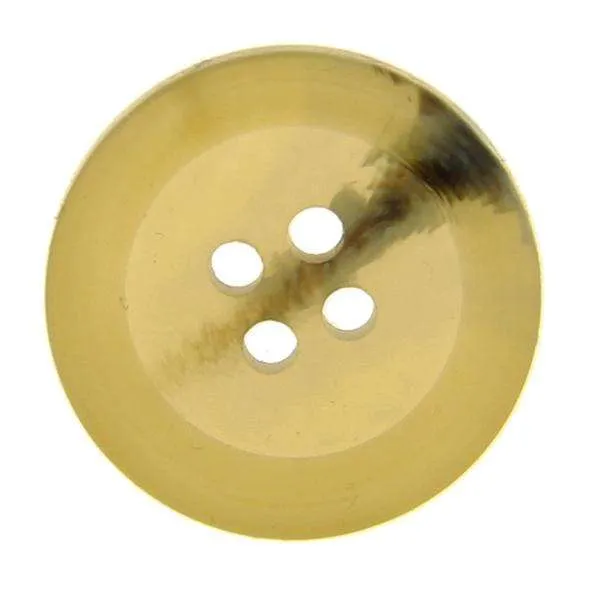 Sakko Knopf Honig 40 – Hornimitatknopf KBG-40
