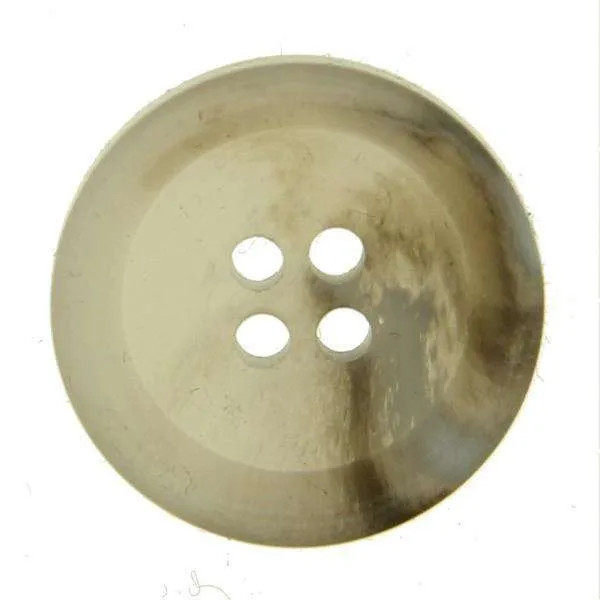 Sakko Knopf Grau – Hornimitatknopf KG-40