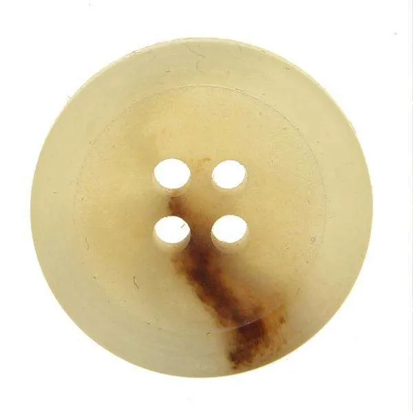 Sakko Knopf Creme – Hornimitatknopf KN-40