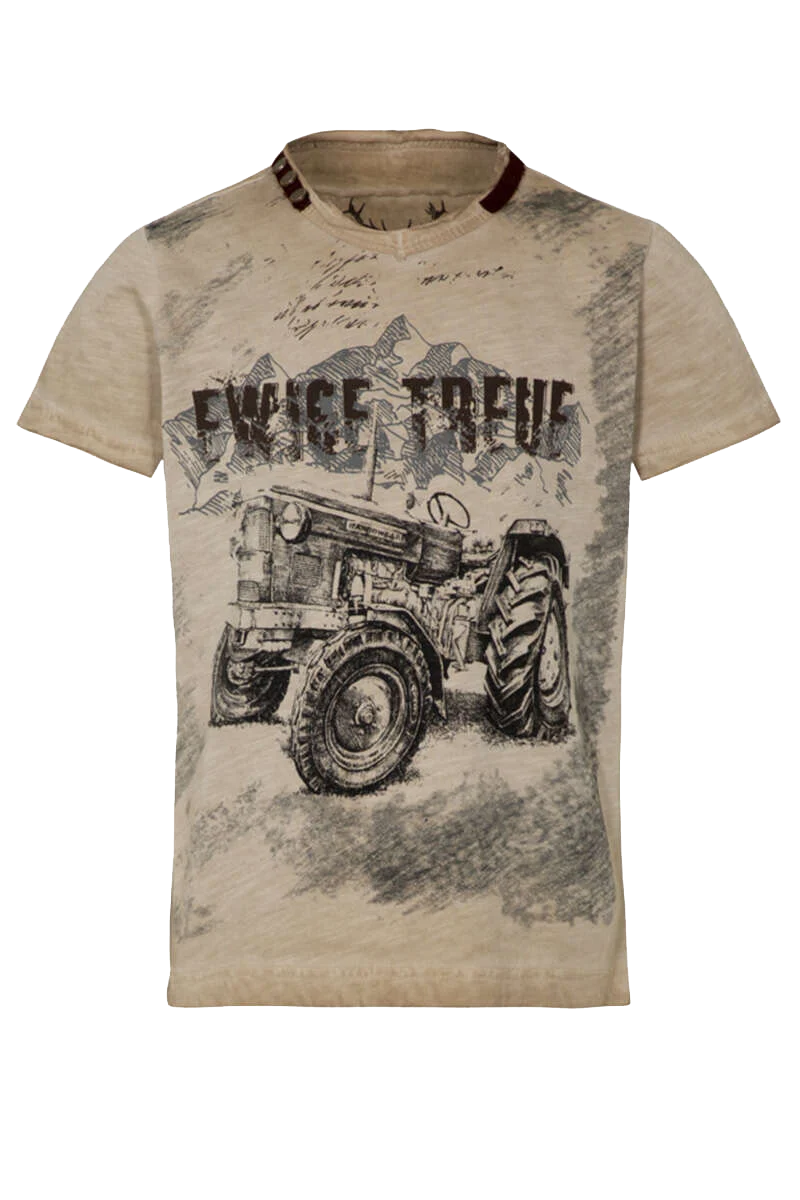 Kinder Trachtenshirt 'Traktor'