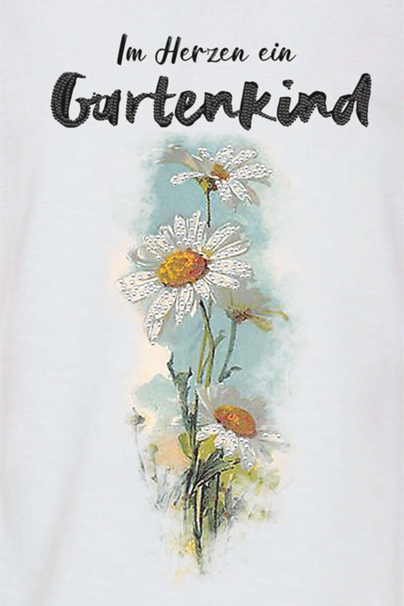 Damen Trachtenshirt 'Gartenkind'
