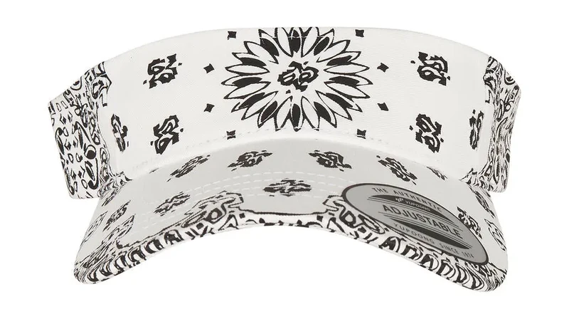 Visier mit Bandana-Muster