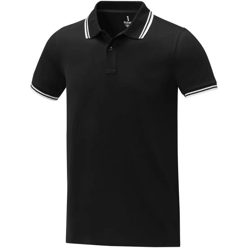 Amarago Herren-Polo mit markantem Saum
