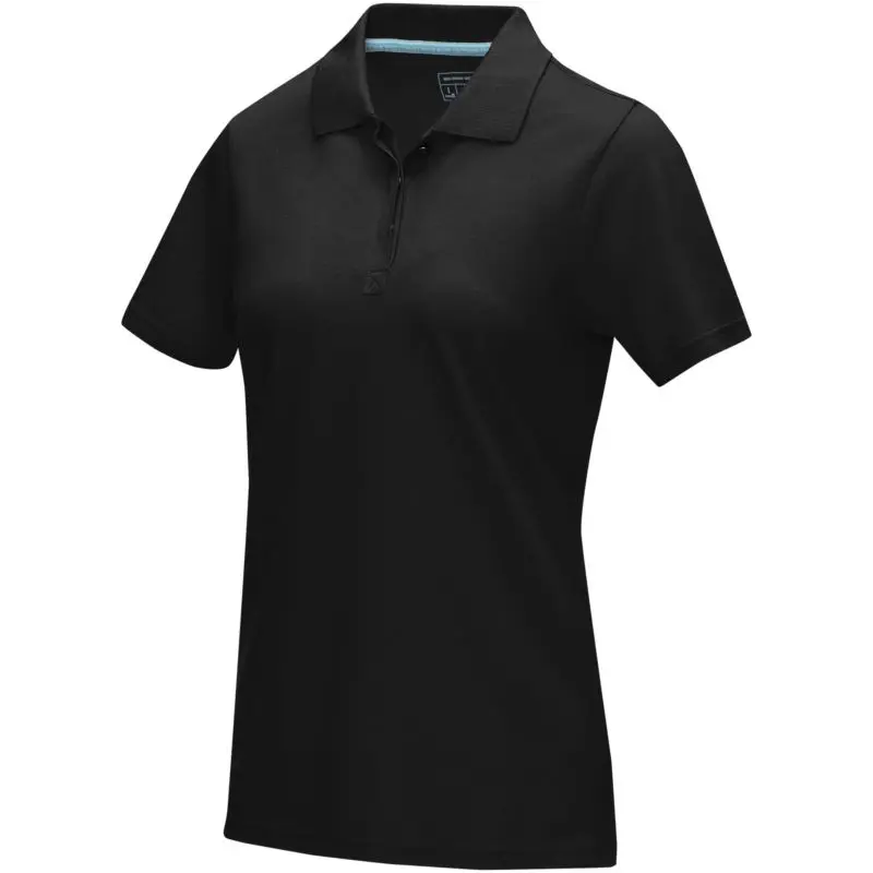 Damen Graphite Poloshirt aus Bio-Baumwolle - GOTS-zertifiziert