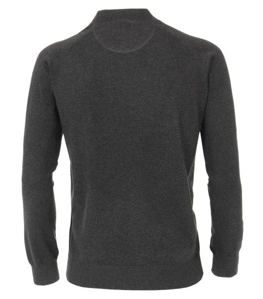 Casa Moda Strickjacke anthrazit