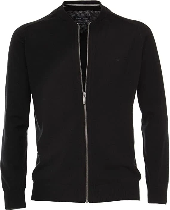 Casa Moda Strickjacke anthrazit