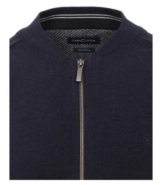 Casa Moda Strickjacke schwarz