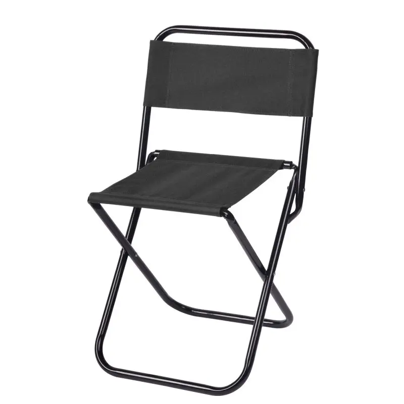 TAKEOUT Camping-Klappstuhl in Schwarz - Robust & Komfortabel