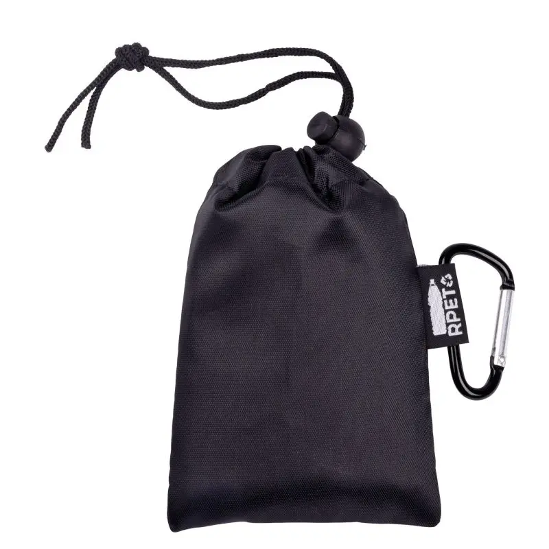 ECO SAFE Umweltfreundlicher Regenponcho in Schwarz - Nachhaltig & Stilvoll