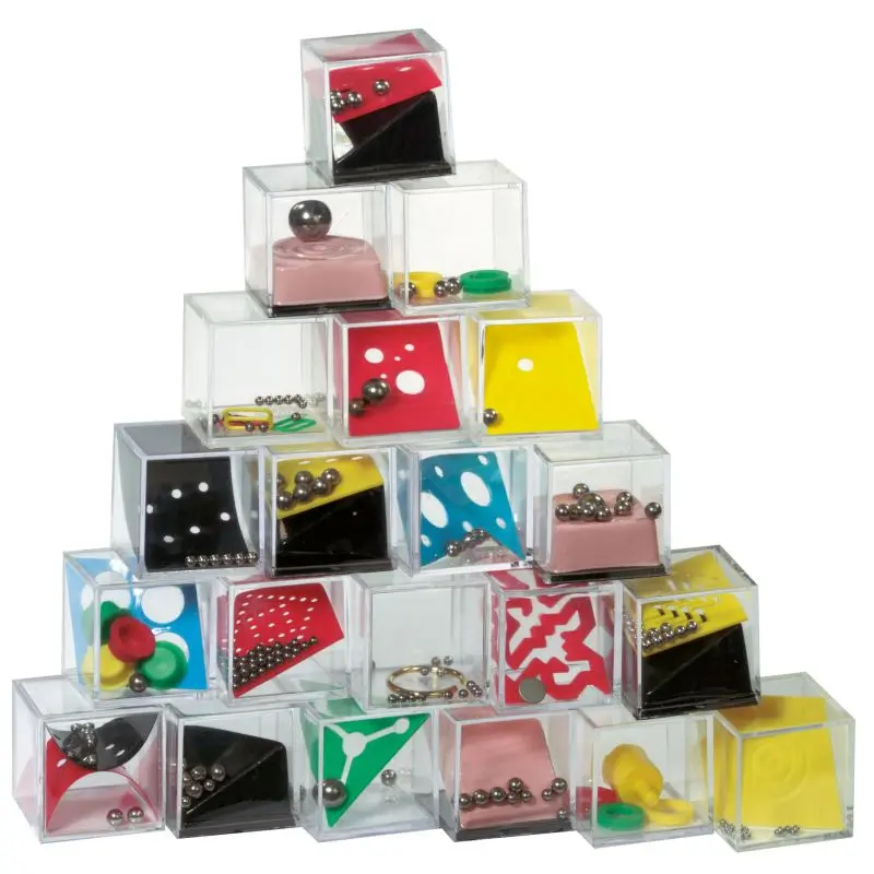 Bunte Geduldsspiele TRICKY THING, 24er Set – Preis pro Stück, vielfältig