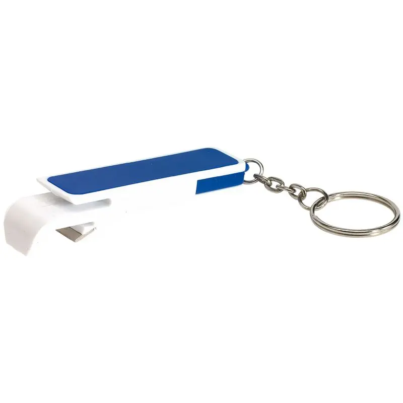 DOUBLE OPEN Schlüsselanhänger - Blau und Weiß