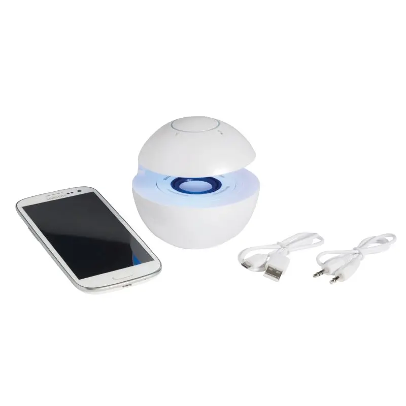 WONDER BALL MINI Weiß – Kabelloser Kugel-Lautsprecher mit Bluetooth