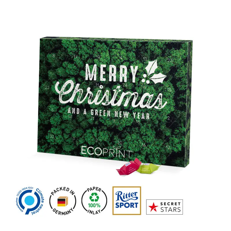 Öko-freundlicher XL Adventskalender - Nachhaltig genießen in der Weihnachtszeit