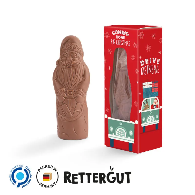 Rettergut Schoko-Weihnachtsmann - Nachhaltige Festtagsüberraschung
