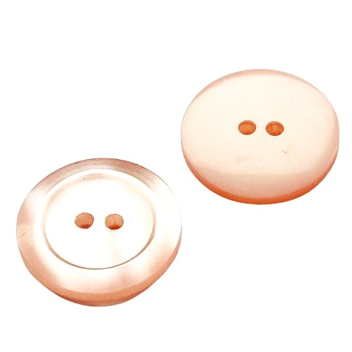 Perlmuttimitatknopf Rosa/Pink 2-Loch 20 mm – PLI-40-rose