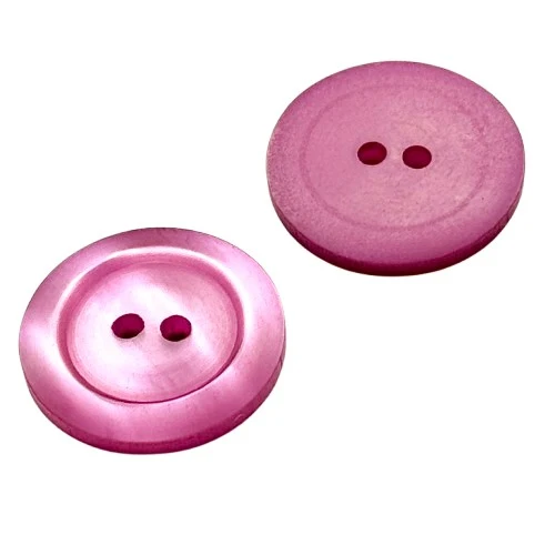 Perlmuttimitatknopf Rosa/Pink 2-Loch 20 mm – PLI-40-rosa-pink