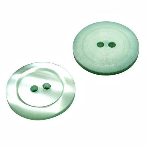 Perlmuttimitatknopf Türkis 2-Loch 20 mm – PLI-40-mint