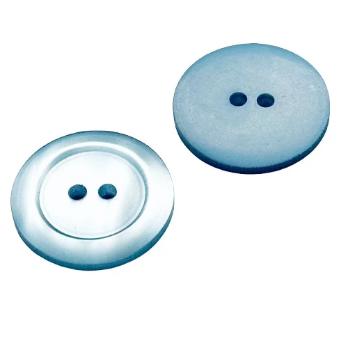 Perlmuttimitatknopf Blau 2-Loch 20 mm – PLI-40-hell-blau