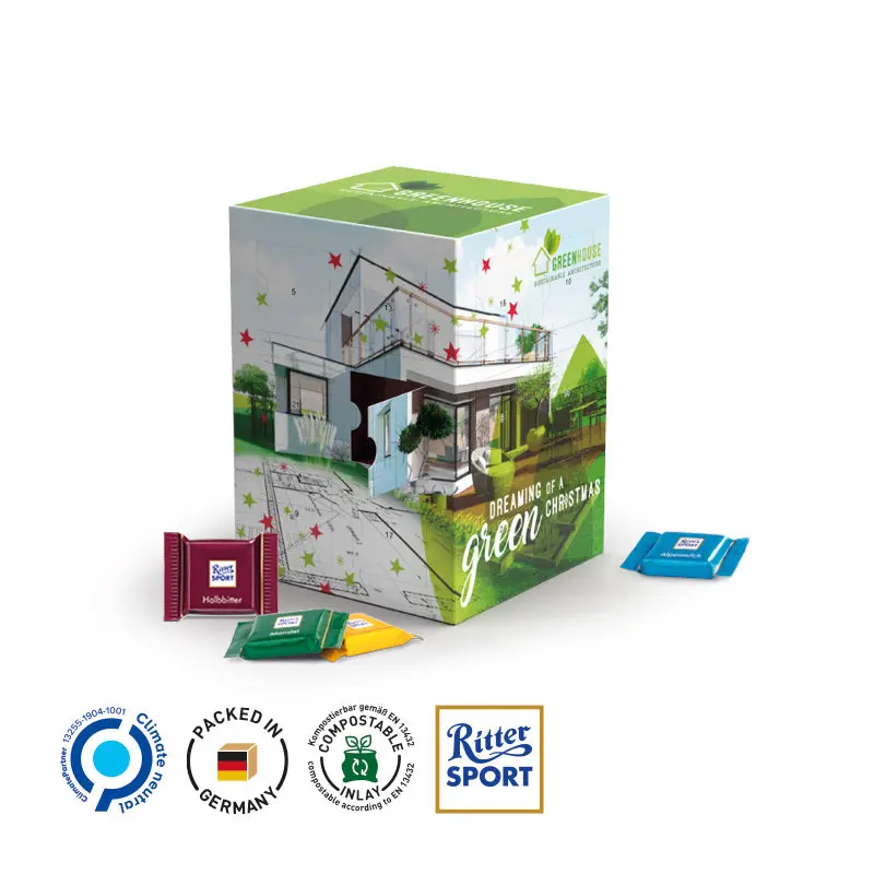 Ritter SPORT Tower Adventskalender - Täglich eine süße Überraschung