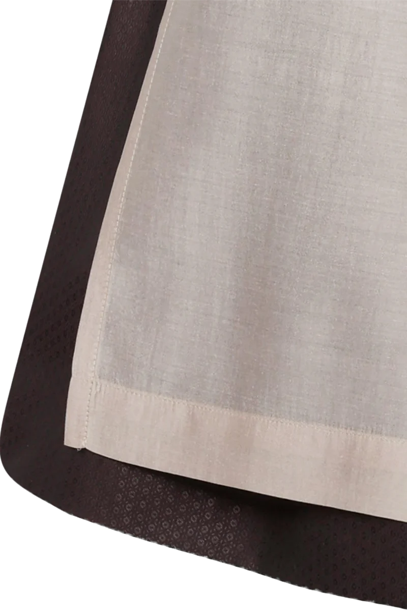 Samtdirndl 70cm mit abnehmbaren Flügelärmeln und Leoschürzenband- espresso