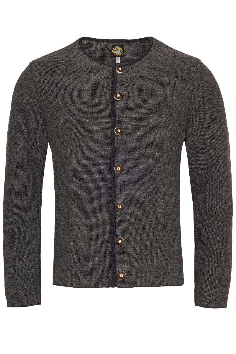 Herren Strick-Janker - grau
