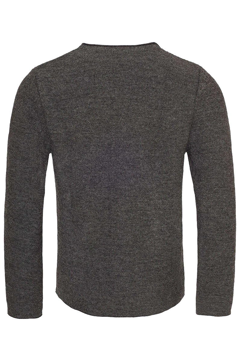 Herren Strick-Janker - grau