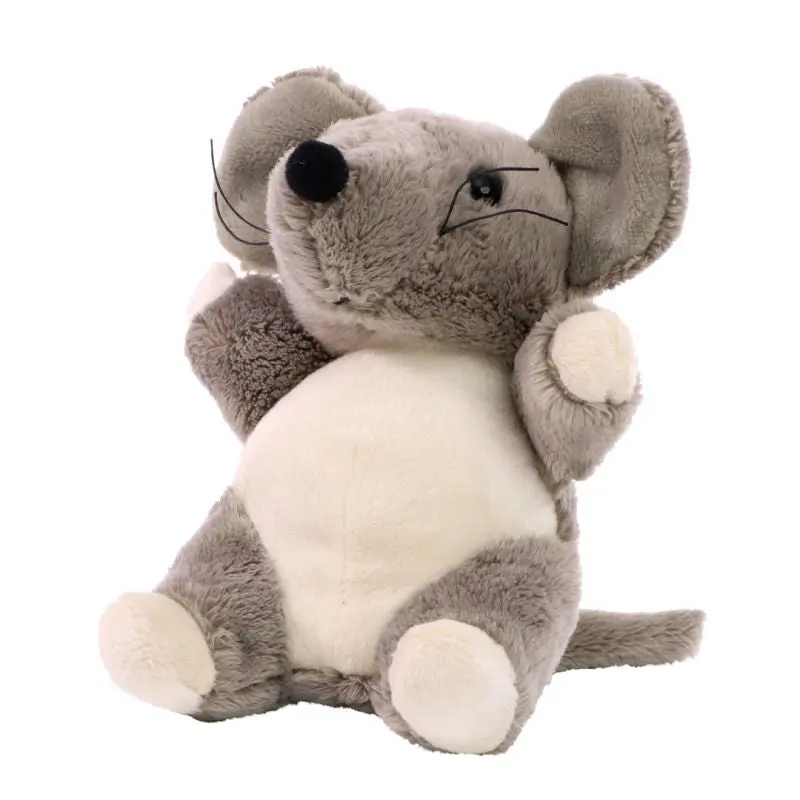 MiniFeet Maus Vivien in Grau – Charmante Dekofigur für Innenräume