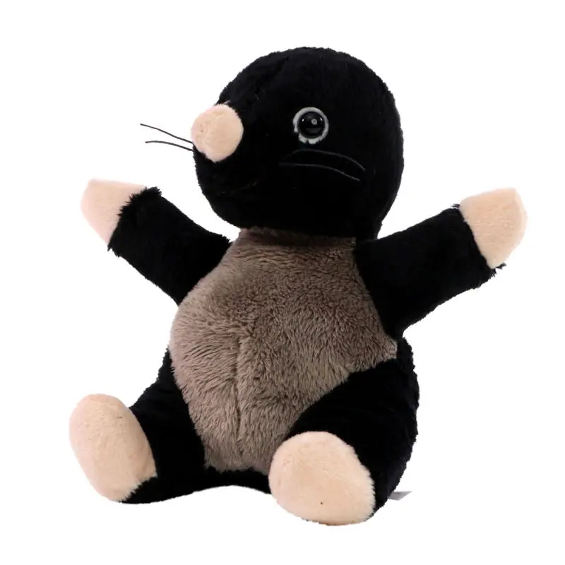 MiniFeet Maulwurf Leve in Schwarz – Originelle Gartenfigur