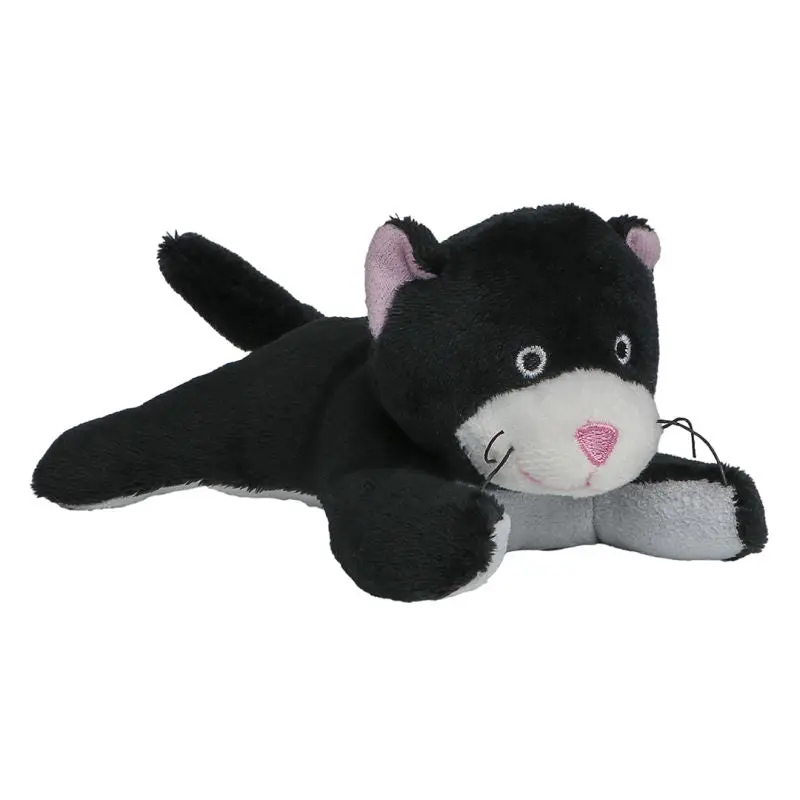 MiniFeet Bildschirmreiniger Katze - Schwarz Displayreiniger Mikrofaser Süß & Effektiv