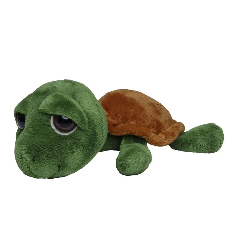 MiniFeet Schildkröte Lotte - Grün Plüschschildkröte Weich & Niedlich Deko & Spielzeug Geschenk