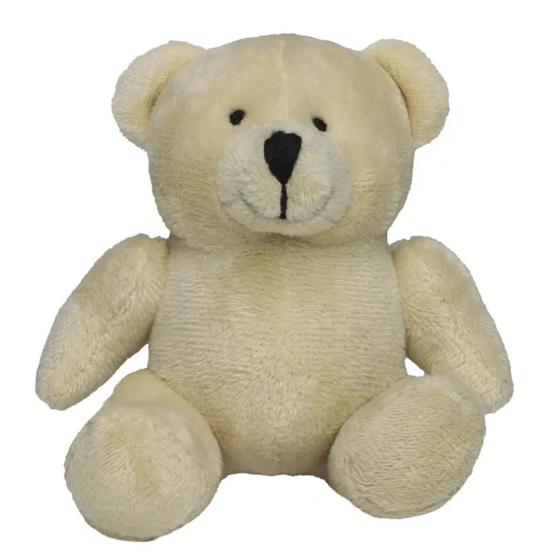 Kuschelweicher MiniFeet Bär Maiken - braun - Stoffbär, Schmusetier, Plüschtier