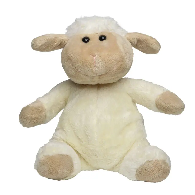MiniFeet Schaf Theo - Creme Plüschschaf Weich & Niedlich Deko & Spielzeug Geschenk