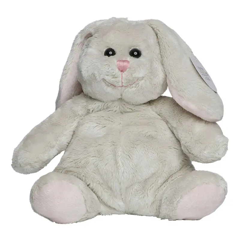 MiniFeet Hase Martha - Grau Plüschhase Weich & Niedlich Deko & Spielzeug Geschenkidee