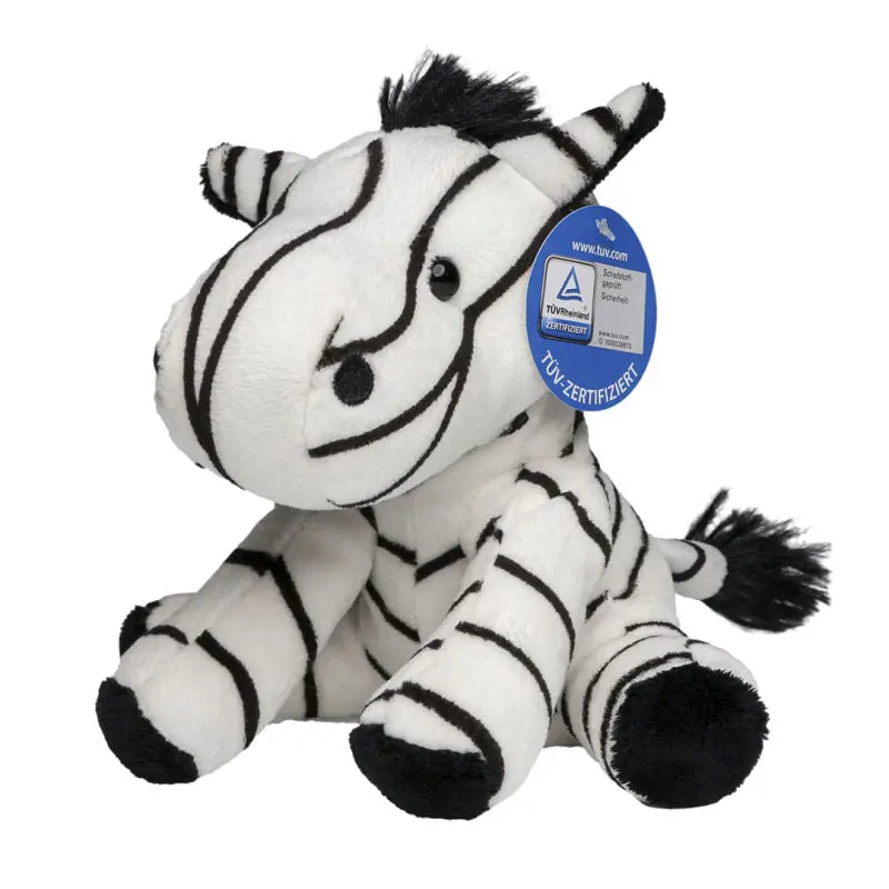 MiniFeet Zebrafigur Zora in Schwarz-Weiß – Stilvolle Safari-Dekoration