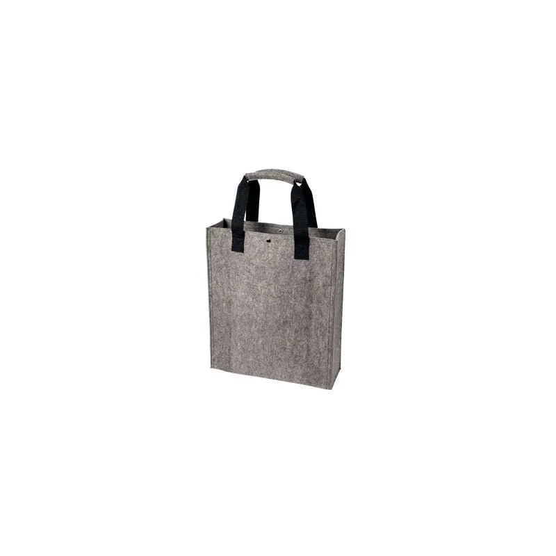 Anthrazit Polyesterfilz Shopper - Modische und robuste Tragetasche für jeden Anlass