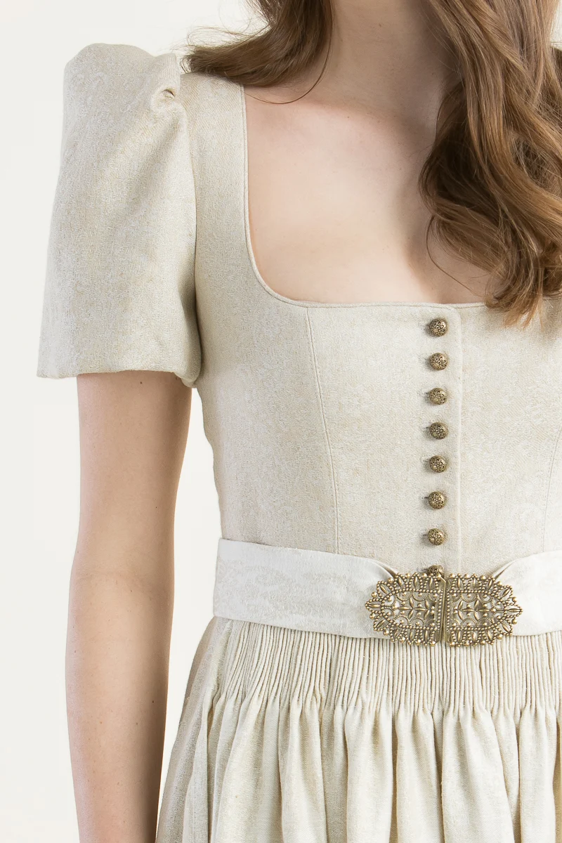 Gottseidank Ärmeldirndl Laura offwhite