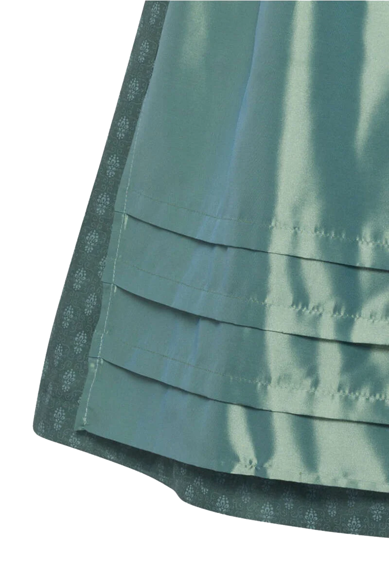 Dirndl lang unifarben