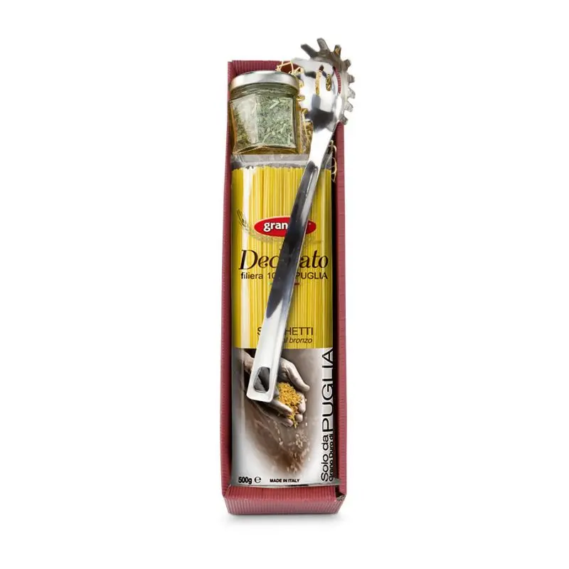 Delikates Pasta-Geschenkset 'Kleine Spaghetti' – Perfekt für Feinschmecker