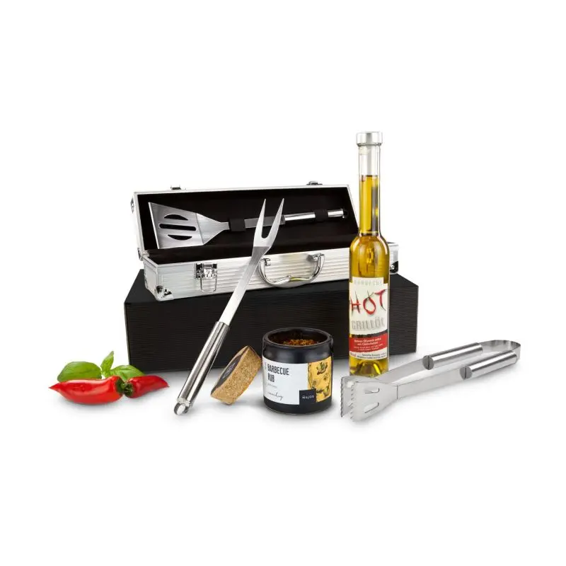 Geschenkset: Ultimatives Grill-Meister-Set - Alles für den BBQ-Profi