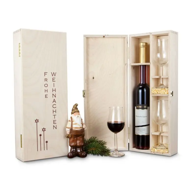 Weihnachts-Likör Geschenkset - Festliche Spirituosenkollektion