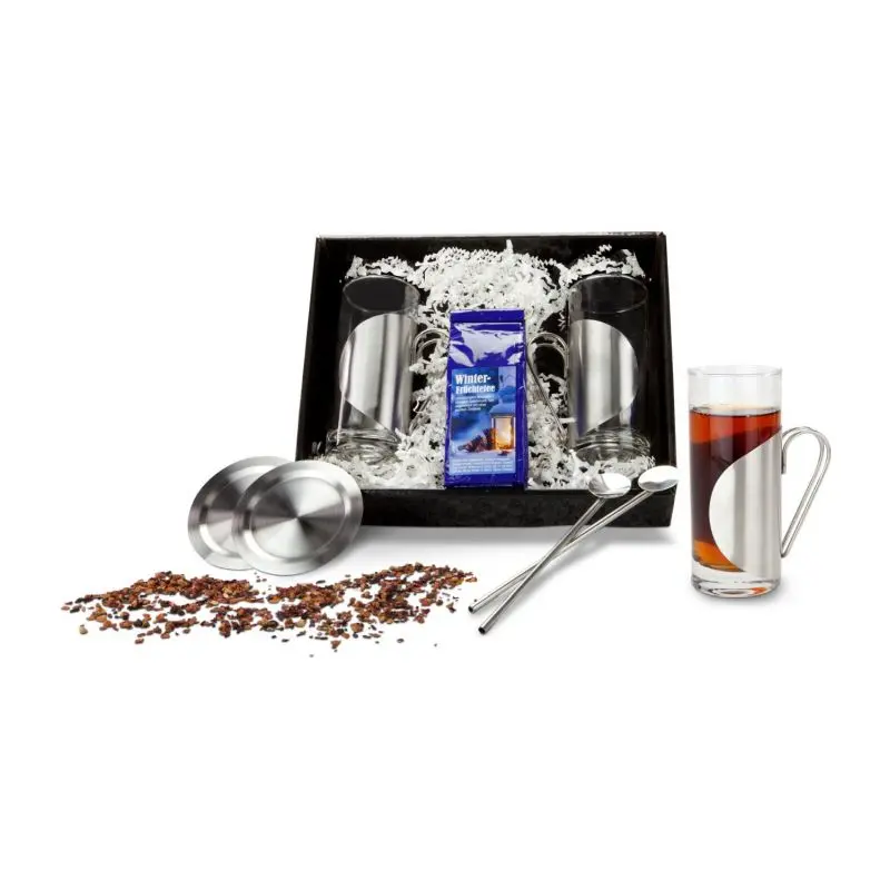 Geschenkset: Winterlicher Tee-Genuss Aromatische Teemischungen für die kalte Jahreszeit