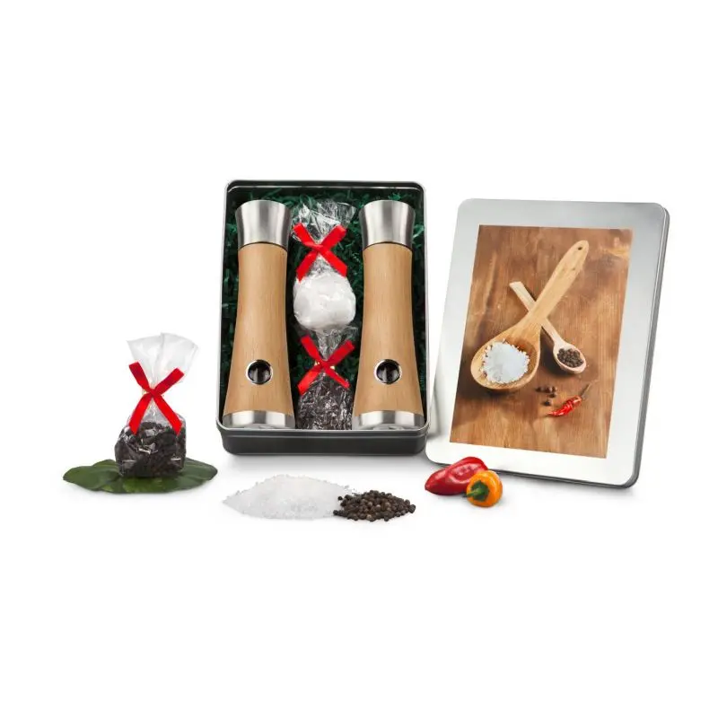 Salz- und Pfeffermühlen-Set – Elegantes Gewürzset für stilvolles Würzen