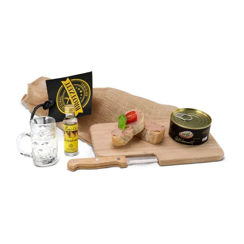 Herzhafte Brotzeit Geschenkset - Delikatessen für Gourmets