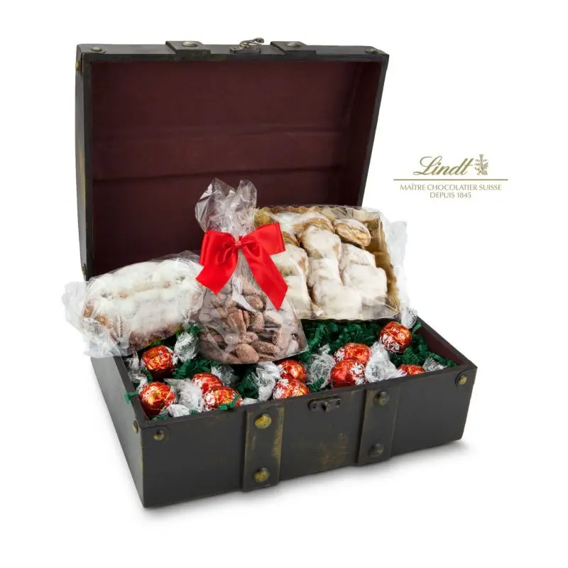 Adventstruhe Geschenkset - Schatzkiste voller vorweihnachtlicher Freuden