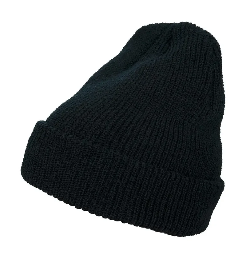 Lange Strickmütze